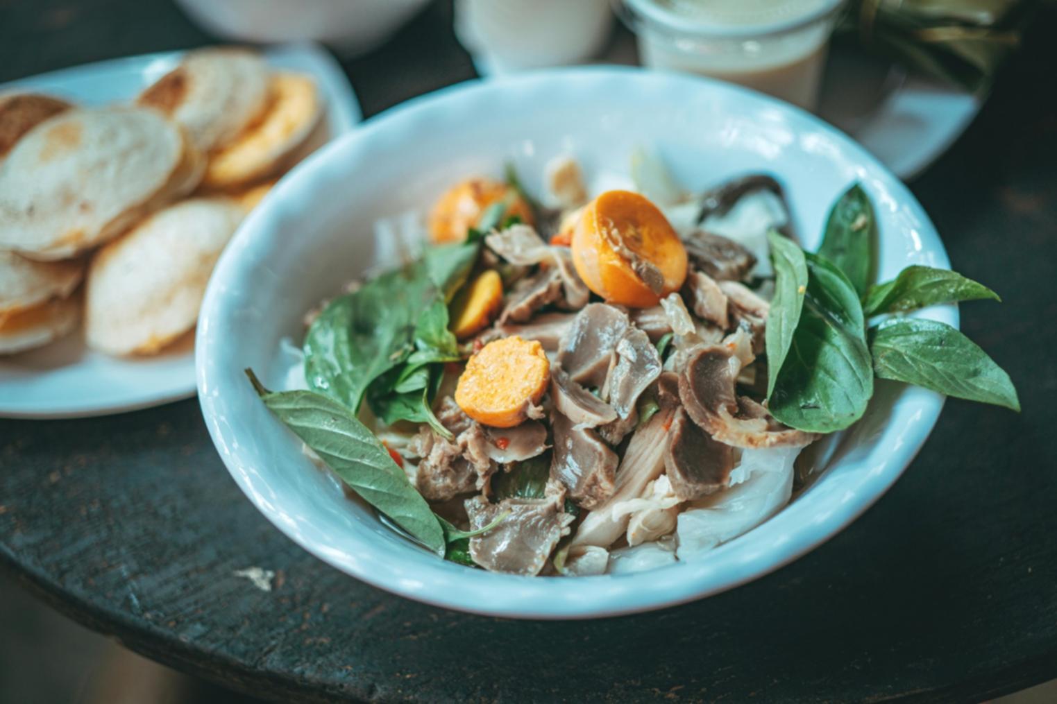 Artisan sourdough workshop setup with ingredients and tools